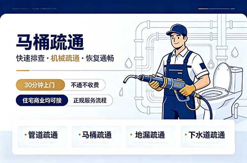 仙桃马桶疏通